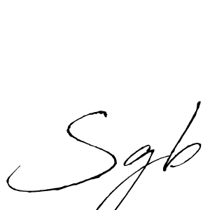 How to Draw Sgb signature style? Antro_Vectra is a latest design signature styles for name Sgb. Sgb signature style 6 images and pictures png