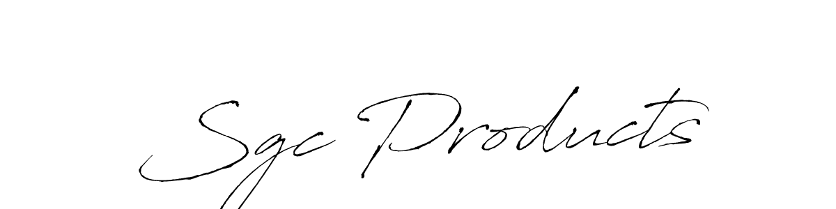 Also You can easily find your signature by using the search form. We will create Sgc Products name handwritten signature images for you free of cost using Antro_Vectra sign style. Sgc Products signature style 6 images and pictures png