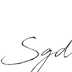 How to Draw Sgd signature style? Antro_Vectra is a latest design signature styles for name Sgd. Sgd signature style 6 images and pictures png