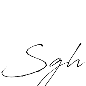 Also we have Sgh name is the best signature style. Create professional handwritten signature collection using Antro_Vectra autograph style. Sgh signature style 6 images and pictures png