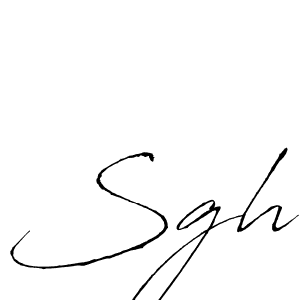 Also we have Sgh name is the best signature style. Create professional handwritten signature collection using Antro_Vectra autograph style. Sgh signature style 6 images and pictures png