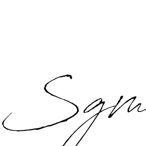 Best and Professional Signature Style for Sgm. Antro_Vectra Best Signature Style Collection. Sgm signature style 6 images and pictures png