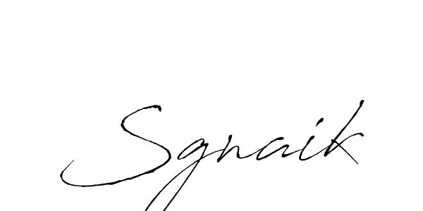 Make a beautiful signature design for name Sgnaik. Use this online signature maker to create a handwritten signature for free. Sgnaik signature style 6 images and pictures png