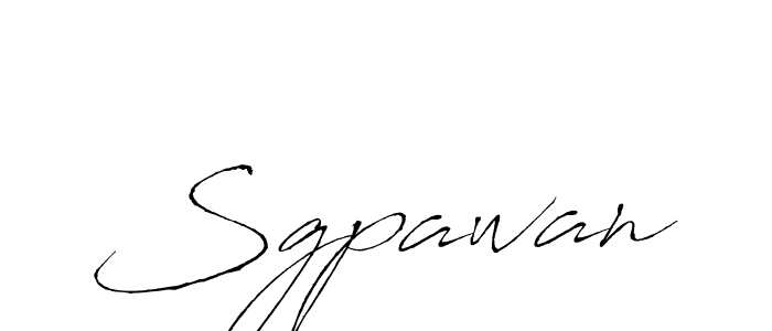 Sgpawan stylish signature style. Best Handwritten Sign (Antro_Vectra) for my name. Handwritten Signature Collection Ideas for my name Sgpawan. Sgpawan signature style 6 images and pictures png