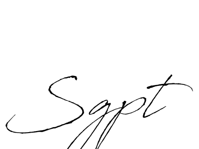 Design your own signature with our free online signature maker. With this signature software, you can create a handwritten (Antro_Vectra) signature for name Sgpt. Sgpt signature style 6 images and pictures png