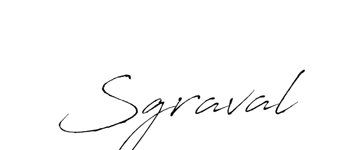 Design your own signature with our free online signature maker. With this signature software, you can create a handwritten (Antro_Vectra) signature for name Sgraval. Sgraval signature style 6 images and pictures png