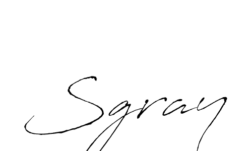 Once you've used our free online signature maker to create your best signature Antro_Vectra style, it's time to enjoy all of the benefits that Sgray name signing documents. Sgray signature style 6 images and pictures png