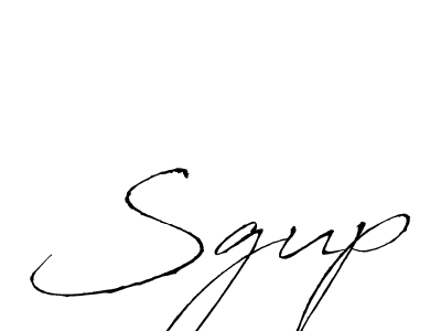 Similarly Antro_Vectra is the best handwritten signature design. Signature creator online .You can use it as an online autograph creator for name Sgup. Sgup signature style 6 images and pictures png