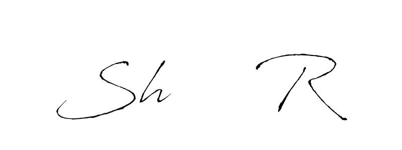 Design your own signature with our free online signature maker. With this signature software, you can create a handwritten (Antro_Vectra) signature for name Sh     R. Sh     R signature style 6 images and pictures png