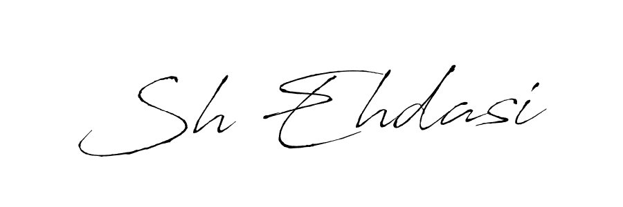 Make a beautiful signature design for name Sh Ehdasi. Use this online signature maker to create a handwritten signature for free. Sh Ehdasi signature style 6 images and pictures png