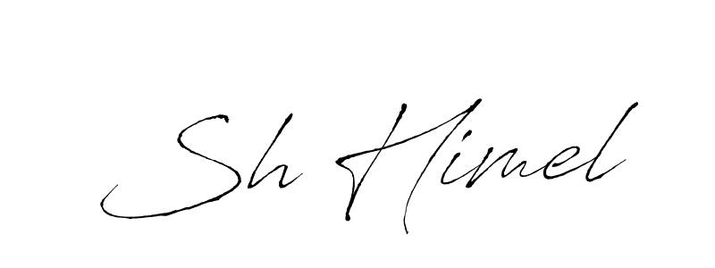 How to Draw Sh Himel signature style? Antro_Vectra is a latest design signature styles for name Sh Himel. Sh Himel signature style 6 images and pictures png