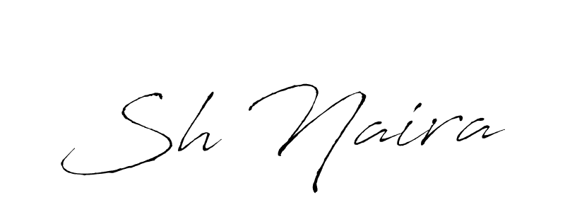 Make a beautiful signature design for name Sh Naira. Use this online signature maker to create a handwritten signature for free. Sh Naira signature style 6 images and pictures png