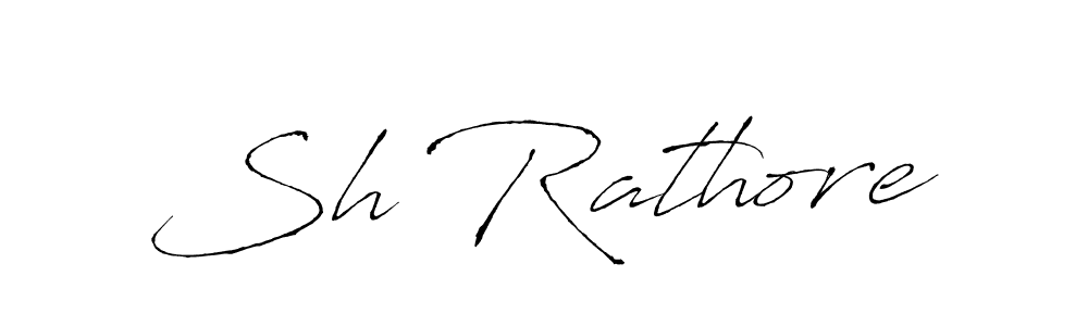 It looks lik you need a new signature style for name Sh Rathore. Design unique handwritten (Antro_Vectra) signature with our free signature maker in just a few clicks. Sh Rathore signature style 6 images and pictures png