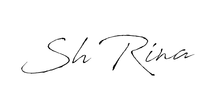 This is the best signature style for the Sh Rina name. Also you like these signature font (Antro_Vectra). Mix name signature. Sh Rina signature style 6 images and pictures png