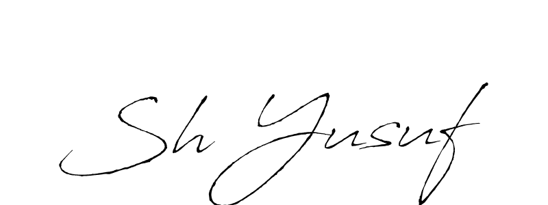 How to Draw Sh Yusuf signature style? Antro_Vectra is a latest design signature styles for name Sh Yusuf. Sh Yusuf signature style 6 images and pictures png