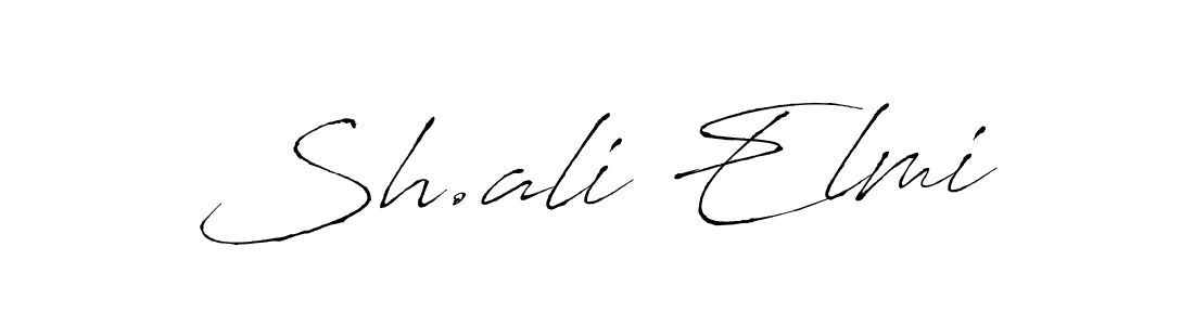 Also You can easily find your signature by using the search form. We will create Sh.ali Elmi name handwritten signature images for you free of cost using Antro_Vectra sign style. Sh.ali Elmi signature style 6 images and pictures png
