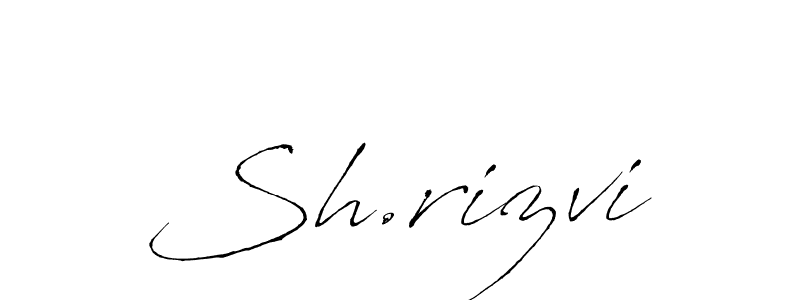 How to Draw Sh.rizvi signature style? Antro_Vectra is a latest design signature styles for name Sh.rizvi. Sh.rizvi signature style 6 images and pictures png