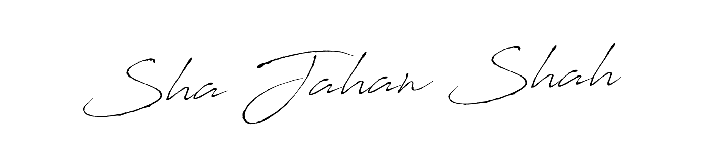 The best way (Antro_Vectra) to make a short signature is to pick only two or three words in your name. The name Sha Jahan Shah include a total of six letters. For converting this name. Sha Jahan Shah signature style 6 images and pictures png