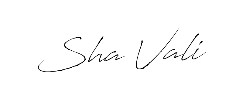 Sha Vali stylish signature style. Best Handwritten Sign (Antro_Vectra) for my name. Handwritten Signature Collection Ideas for my name Sha Vali. Sha Vali signature style 6 images and pictures png
