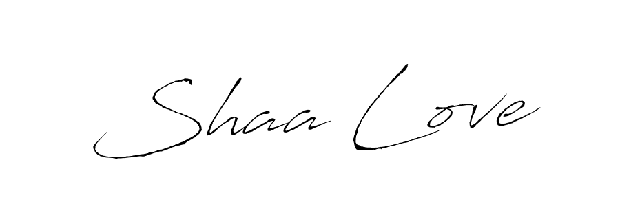 Also we have Shaa Love name is the best signature style. Create professional handwritten signature collection using Antro_Vectra autograph style. Shaa Love signature style 6 images and pictures png