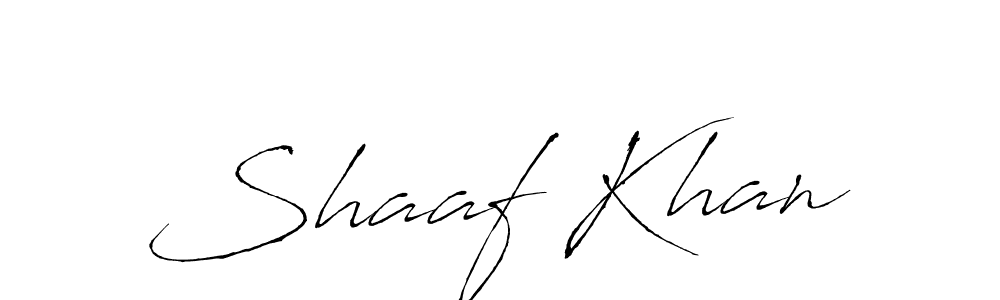 Also we have Shaaf Khan name is the best signature style. Create professional handwritten signature collection using Antro_Vectra autograph style. Shaaf Khan signature style 6 images and pictures png