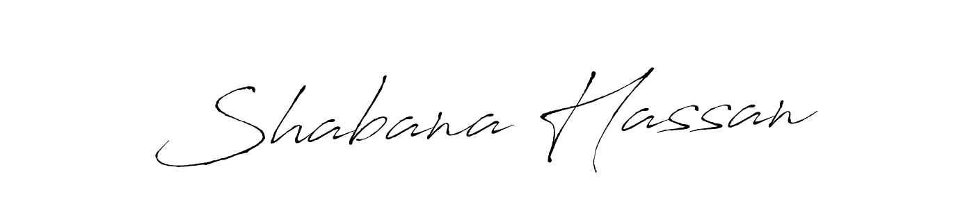 How to make Shabana Hassan name signature. Use Antro_Vectra style for creating short signs online. This is the latest handwritten sign. Shabana Hassan signature style 6 images and pictures png