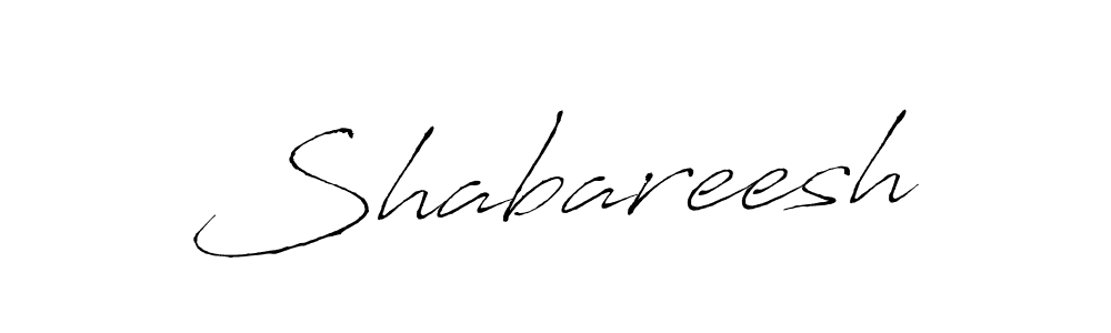 Make a beautiful signature design for name Shabareesh. With this signature (Antro_Vectra) style, you can create a handwritten signature for free. Shabareesh signature style 6 images and pictures png