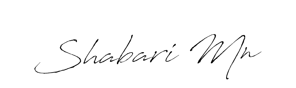 Shabari Mn stylish signature style. Best Handwritten Sign (Antro_Vectra) for my name. Handwritten Signature Collection Ideas for my name Shabari Mn. Shabari Mn signature style 6 images and pictures png