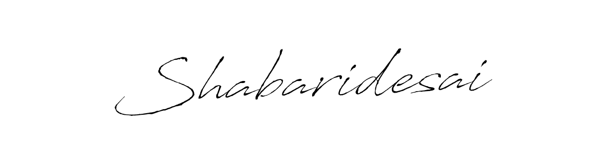 Use a signature maker to create a handwritten signature online. With this signature software, you can design (Antro_Vectra) your own signature for name Shabaridesai. Shabaridesai signature style 6 images and pictures png