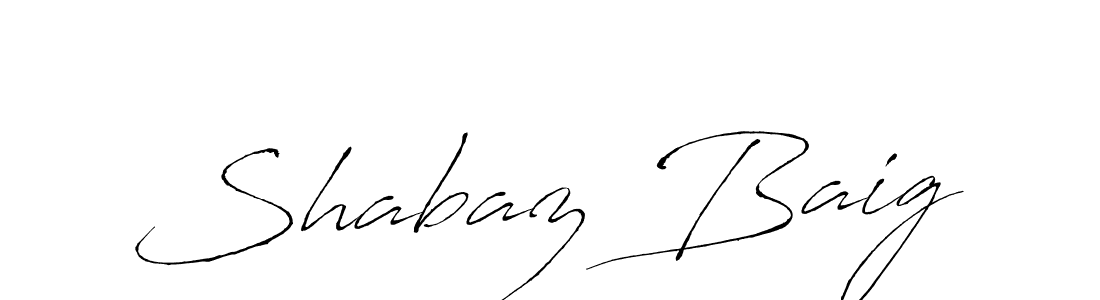 How to make Shabaz Baig signature? Antro_Vectra is a professional autograph style. Create handwritten signature for Shabaz Baig name. Shabaz Baig signature style 6 images and pictures png