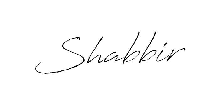 Use a signature maker to create a handwritten signature online. With this signature software, you can design (Antro_Vectra) your own signature for name Shabbir. Shabbir signature style 6 images and pictures png