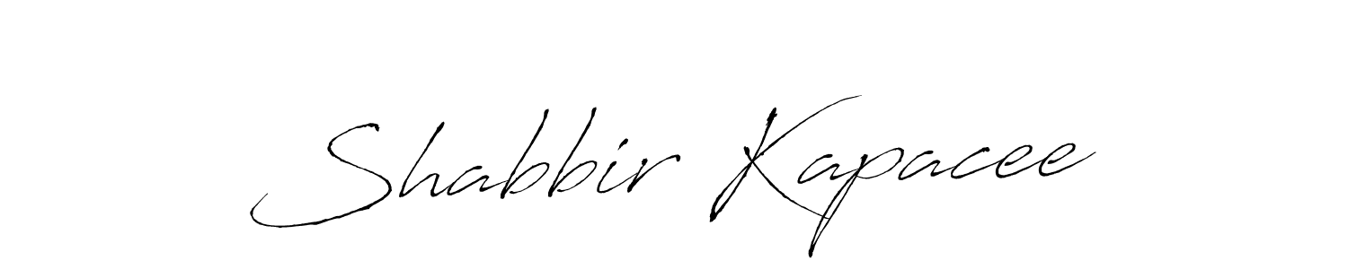 The best way (Antro_Vectra) to make a short signature is to pick only two or three words in your name. The name Shabbir Kapacee include a total of six letters. For converting this name. Shabbir Kapacee signature style 6 images and pictures png