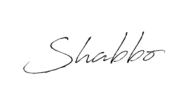 How to make Shabbo signature? Antro_Vectra is a professional autograph style. Create handwritten signature for Shabbo name. Shabbo signature style 6 images and pictures png