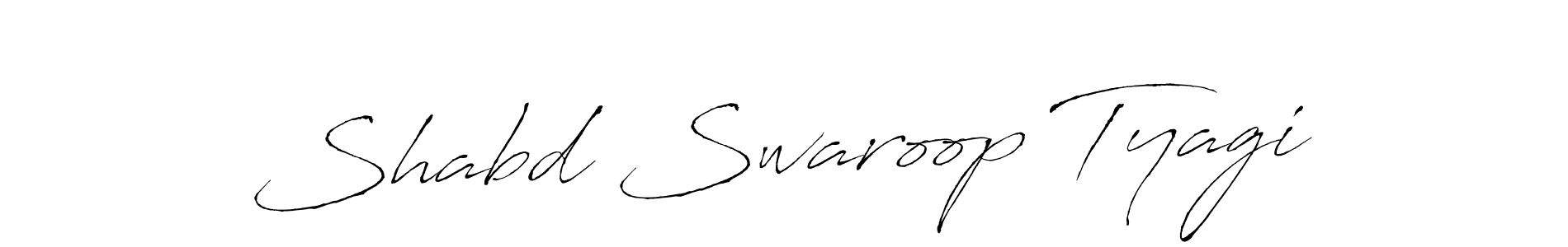 How to Draw Shabd Swaroop Tyagi signature style? Antro_Vectra is a latest design signature styles for name Shabd Swaroop Tyagi. Shabd Swaroop Tyagi signature style 6 images and pictures png