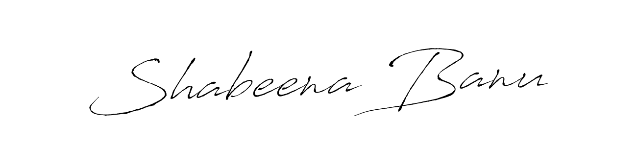 Shabeena Banu stylish signature style. Best Handwritten Sign (Antro_Vectra) for my name. Handwritten Signature Collection Ideas for my name Shabeena Banu. Shabeena Banu signature style 6 images and pictures png