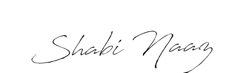 It looks lik you need a new signature style for name Shabi Naaz. Design unique handwritten (Antro_Vectra) signature with our free signature maker in just a few clicks. Shabi Naaz signature style 6 images and pictures png