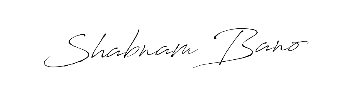 Make a beautiful signature design for name Shabnam Bano. Use this online signature maker to create a handwritten signature for free. Shabnam Bano signature style 6 images and pictures png