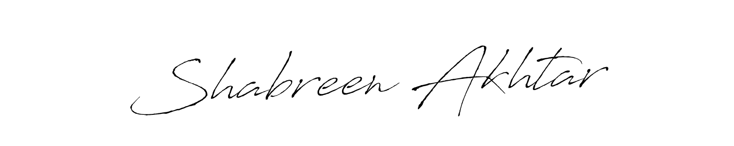 How to make Shabreen Akhtar signature? Antro_Vectra is a professional autograph style. Create handwritten signature for Shabreen Akhtar name. Shabreen Akhtar signature style 6 images and pictures png