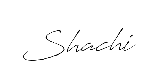 Create a beautiful signature design for name Shachi. With this signature (Antro_Vectra) fonts, you can make a handwritten signature for free. Shachi signature style 6 images and pictures png