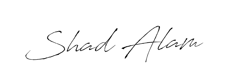 Also we have Shad Alam name is the best signature style. Create professional handwritten signature collection using Antro_Vectra autograph style. Shad Alam signature style 6 images and pictures png