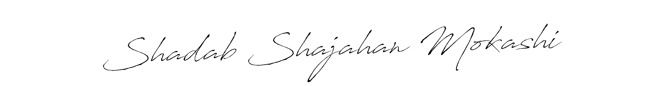 Use a signature maker to create a handwritten signature online. With this signature software, you can design (Antro_Vectra) your own signature for name Shadab Shajahan Mokashi. Shadab Shajahan Mokashi signature style 6 images and pictures png