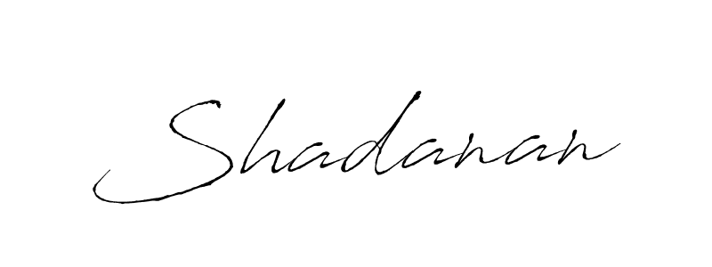 Make a beautiful signature design for name Shadanan. Use this online signature maker to create a handwritten signature for free. Shadanan signature style 6 images and pictures png