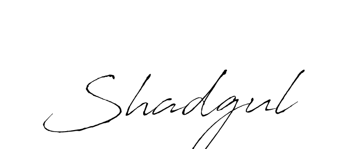 Design your own signature with our free online signature maker. With this signature software, you can create a handwritten (Antro_Vectra) signature for name Shadgul. Shadgul signature style 6 images and pictures png