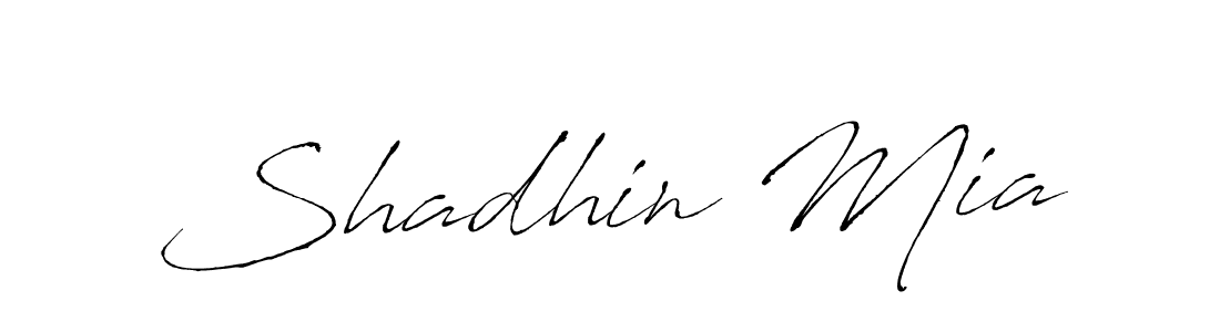 It looks lik you need a new signature style for name Shadhin Mia. Design unique handwritten (Antro_Vectra) signature with our free signature maker in just a few clicks. Shadhin Mia signature style 6 images and pictures png