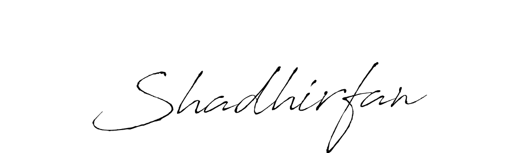Once you've used our free online signature maker to create your best signature Antro_Vectra style, it's time to enjoy all of the benefits that Shadhirfan name signing documents. Shadhirfan signature style 6 images and pictures png