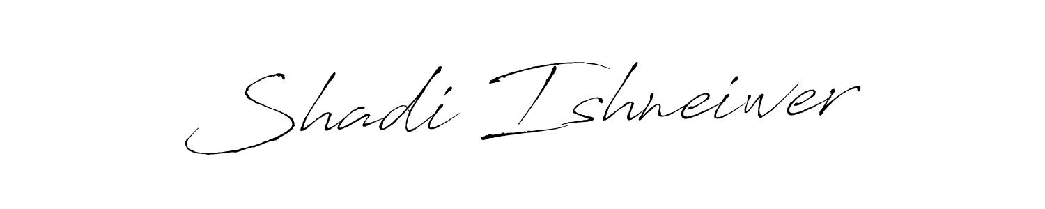 Shadi Ishneiwer stylish signature style. Best Handwritten Sign (Antro_Vectra) for my name. Handwritten Signature Collection Ideas for my name Shadi Ishneiwer. Shadi Ishneiwer signature style 6 images and pictures png