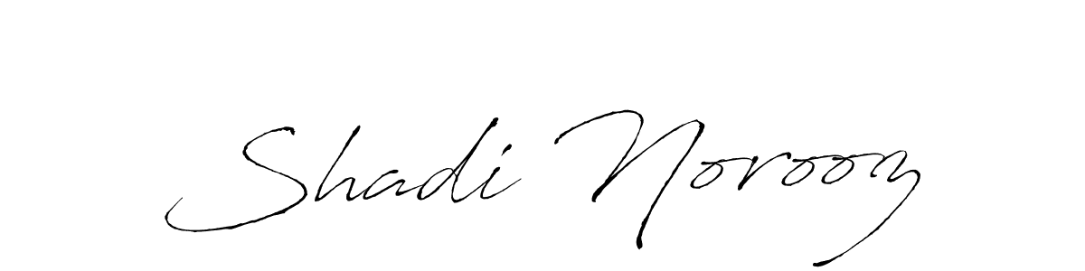 Also we have Shadi Norooz name is the best signature style. Create professional handwritten signature collection using Antro_Vectra autograph style. Shadi Norooz signature style 6 images and pictures png