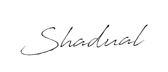 Once you've used our free online signature maker to create your best signature Antro_Vectra style, it's time to enjoy all of the benefits that Shadual name signing documents. Shadual signature style 6 images and pictures png