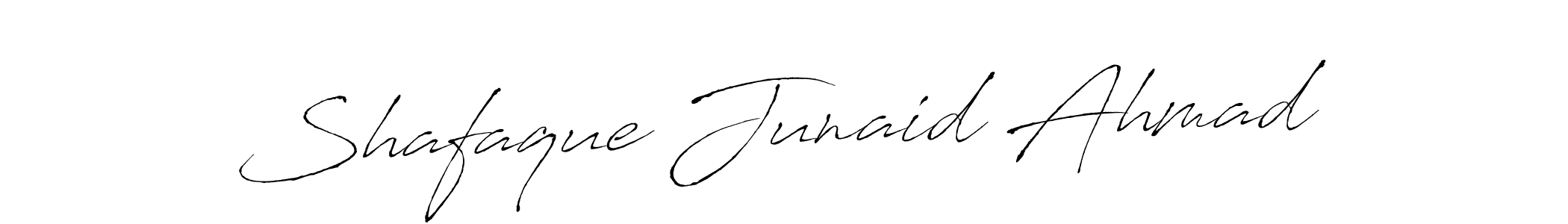 Similarly Antro_Vectra is the best handwritten signature design. Signature creator online .You can use it as an online autograph creator for name Shafaque Junaid Ahmad. Shafaque Junaid Ahmad signature style 6 images and pictures png