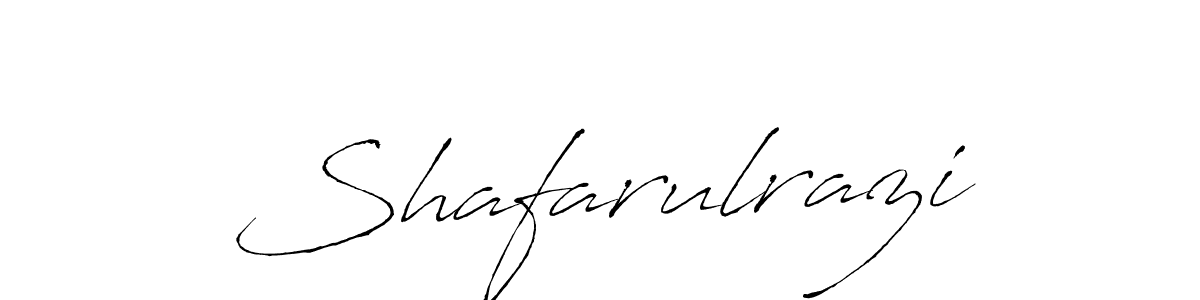 How to make Shafarulrazi signature? Antro_Vectra is a professional autograph style. Create handwritten signature for Shafarulrazi name. Shafarulrazi signature style 6 images and pictures png